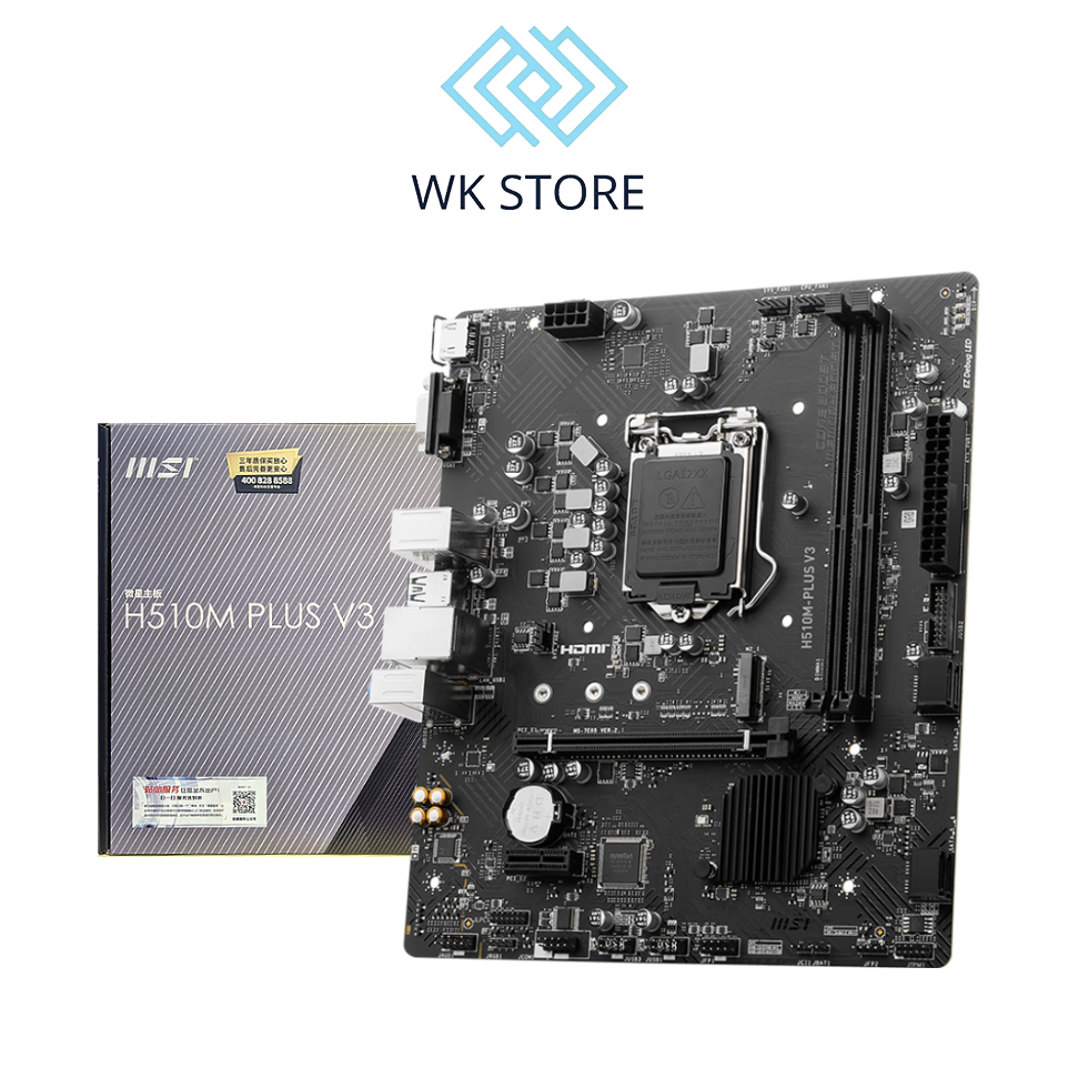 Bo mạch chủ Mainboard MSI H510M Plus V3