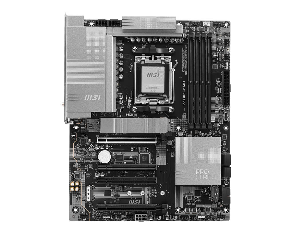 Mainboard MSI PRO X870-P Wifi | SK AM5, 4 x DDR5, Wifi/Bluetooth