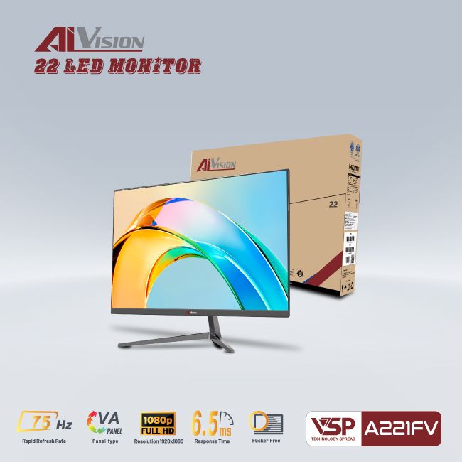 Màn Hình VSP AiVision A221FV | 22
