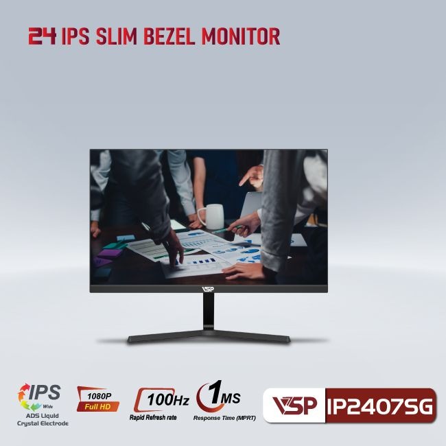 Màn hình VSP IP2407SG | IPS Full HD 100Hz 1ms