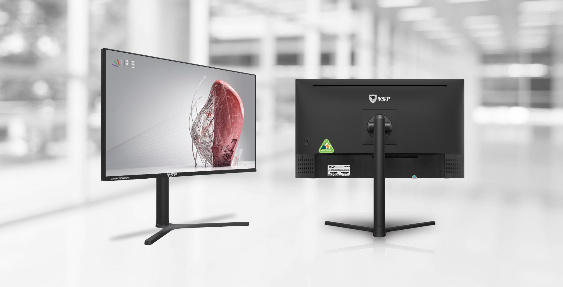 Màn hình Gaming VSP VG248B FHD 24