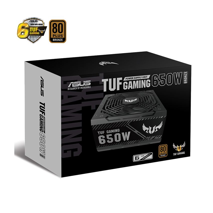 Nguồn Asus Tuf Gaming 650B 650W Bronze 80 Plus