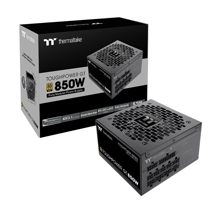 Nguồn Thermaltake ToughPower GT 850W | 80plus Gold/ATX3.1/Full Modular