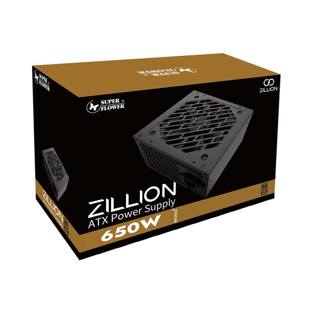 Nguồn máy tính Super Flower ZILLION DB 650W 80 Plus Bronze