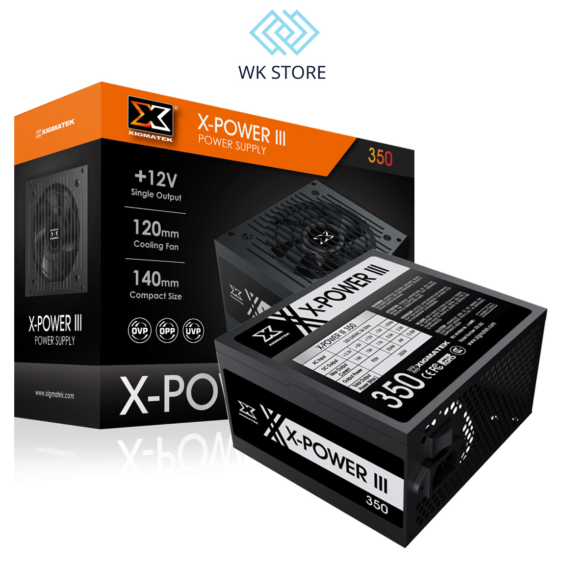 Nguồn máy tính XIGMATEK X-POWER III X350 250W