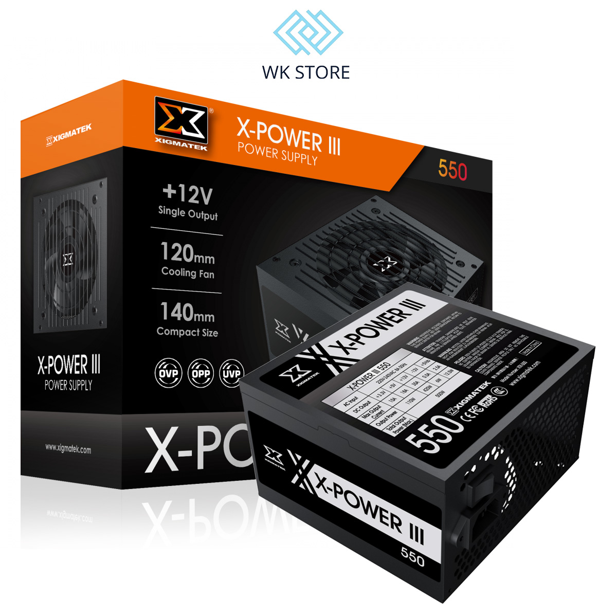 Nguồn máy tính Xigmatek X-Power III X550 500W