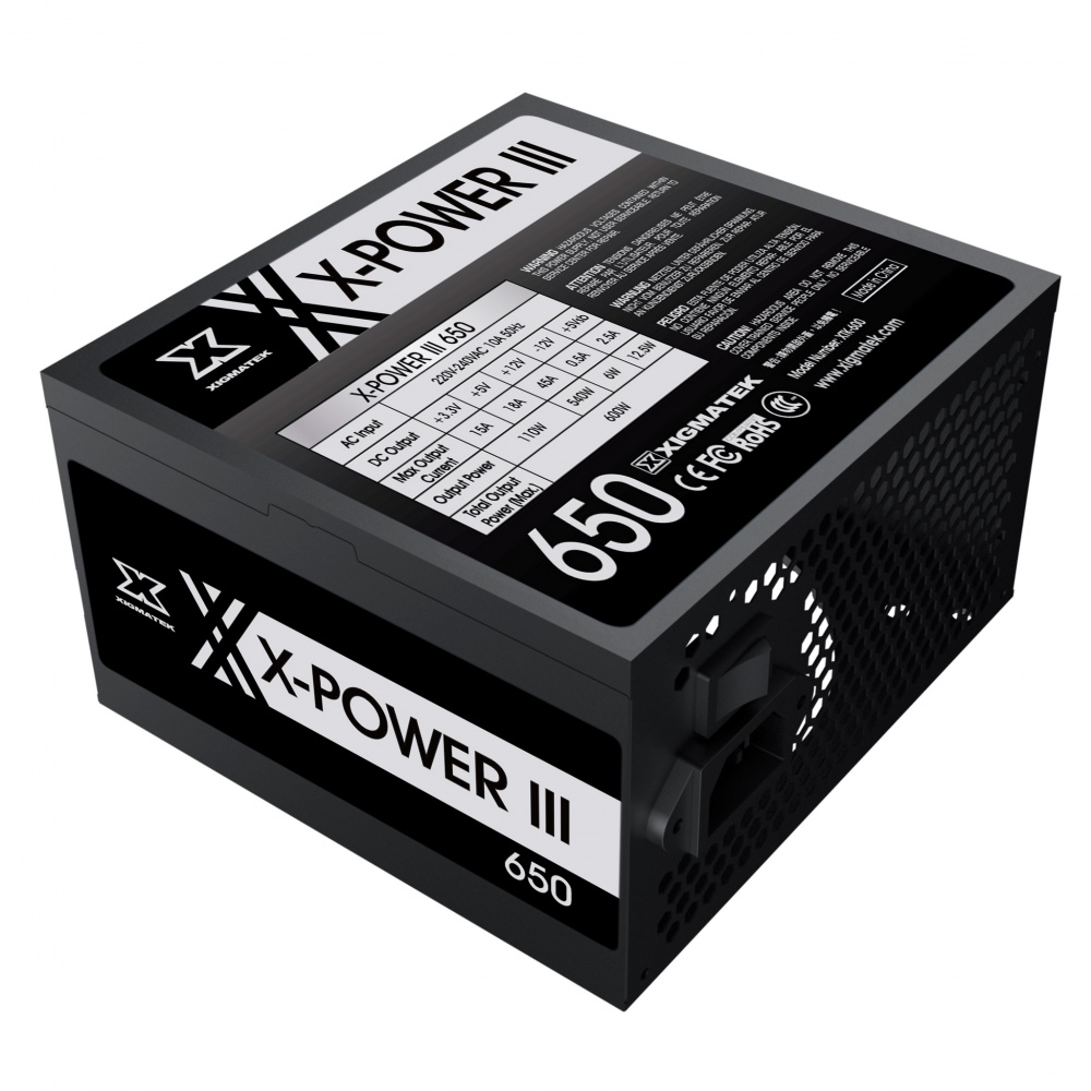 Nguồn máy tính Xigmatek X-Power III X650 600W
