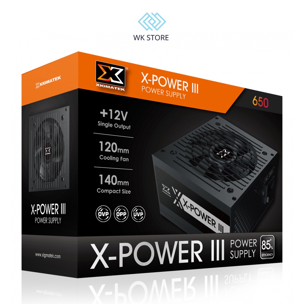 Nguồn máy tính Xigmatek X-Power III X650 600W