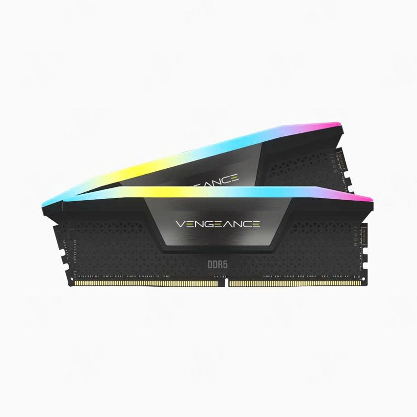 Ram Corsair Vengeance RGB DDR5 32GB 5200 Mhz (2 x 16GB) Black