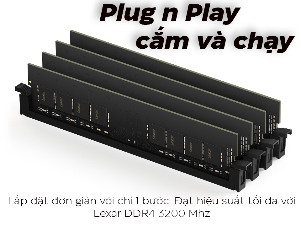 Ram Máy Tính Lexar Thor 8GB DDR4