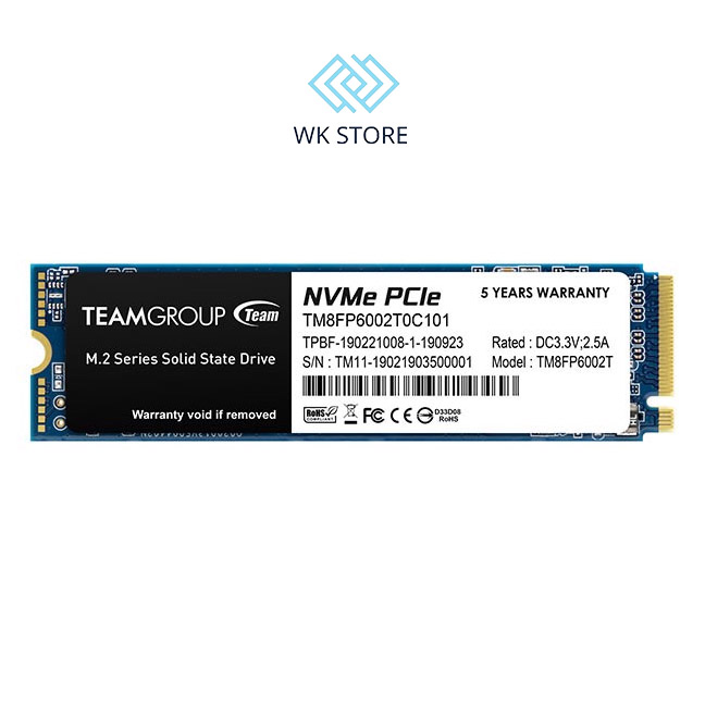 Ổ cứng máy tính SSD TEAMGROUP MP33 M.2 PCIe Gen3x4