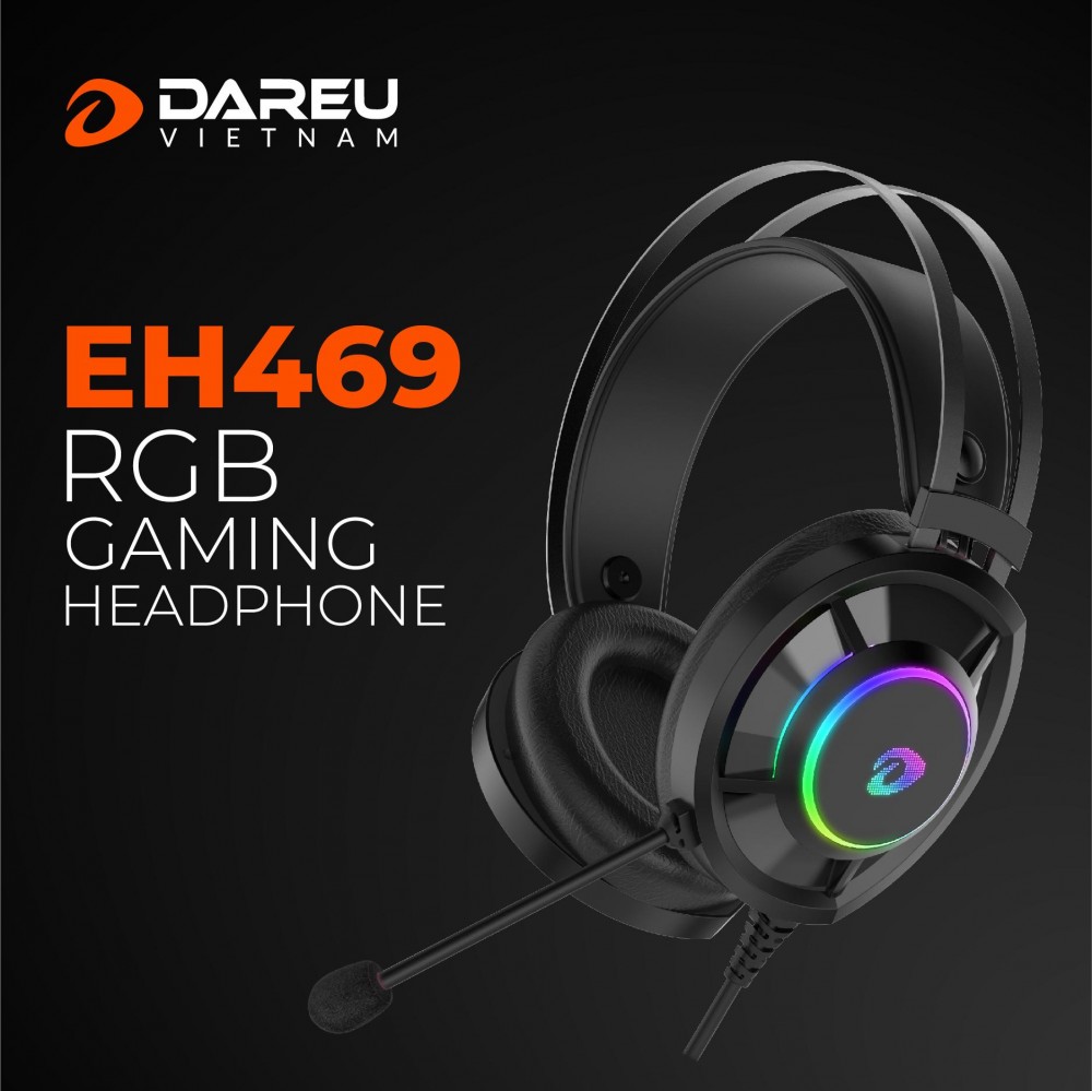 Tai nghe Gaming Dareu EH469 7.1 RGB Led