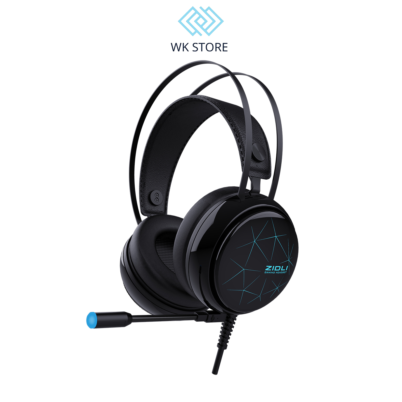 Tai nghe chụp tai Gaming ZIDLI ZH12S, Âm thanh 7.1, LED RGB