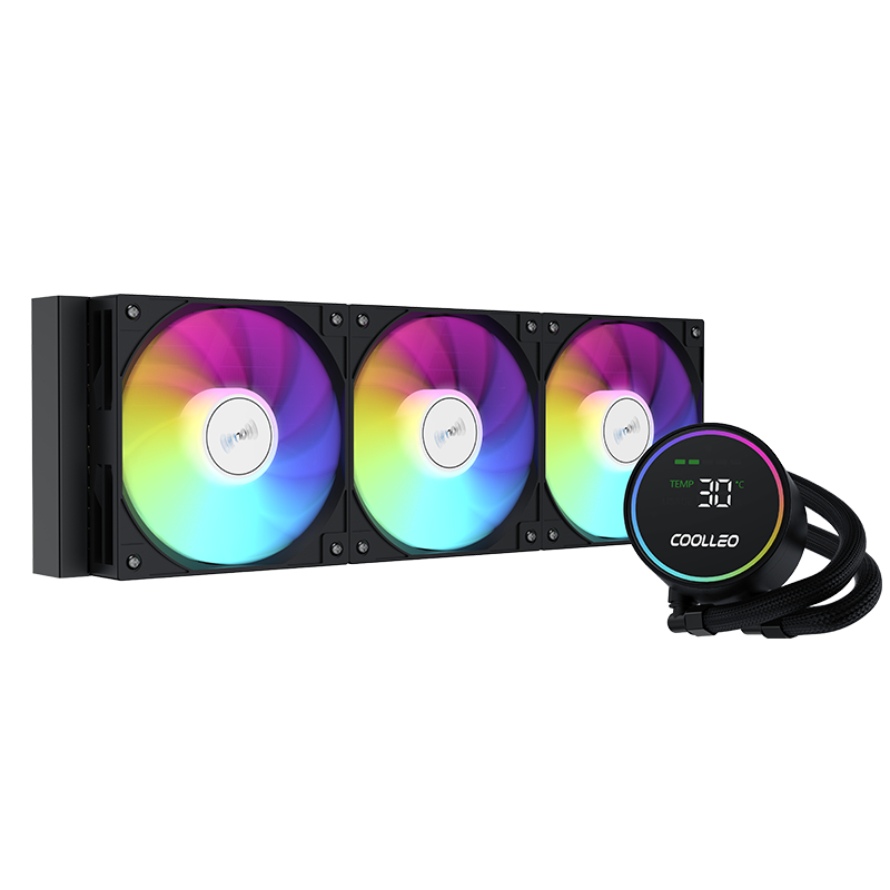 Tản Nhiệt Nước CPU COOLLEO ICE FAIRY 360 DIG Black