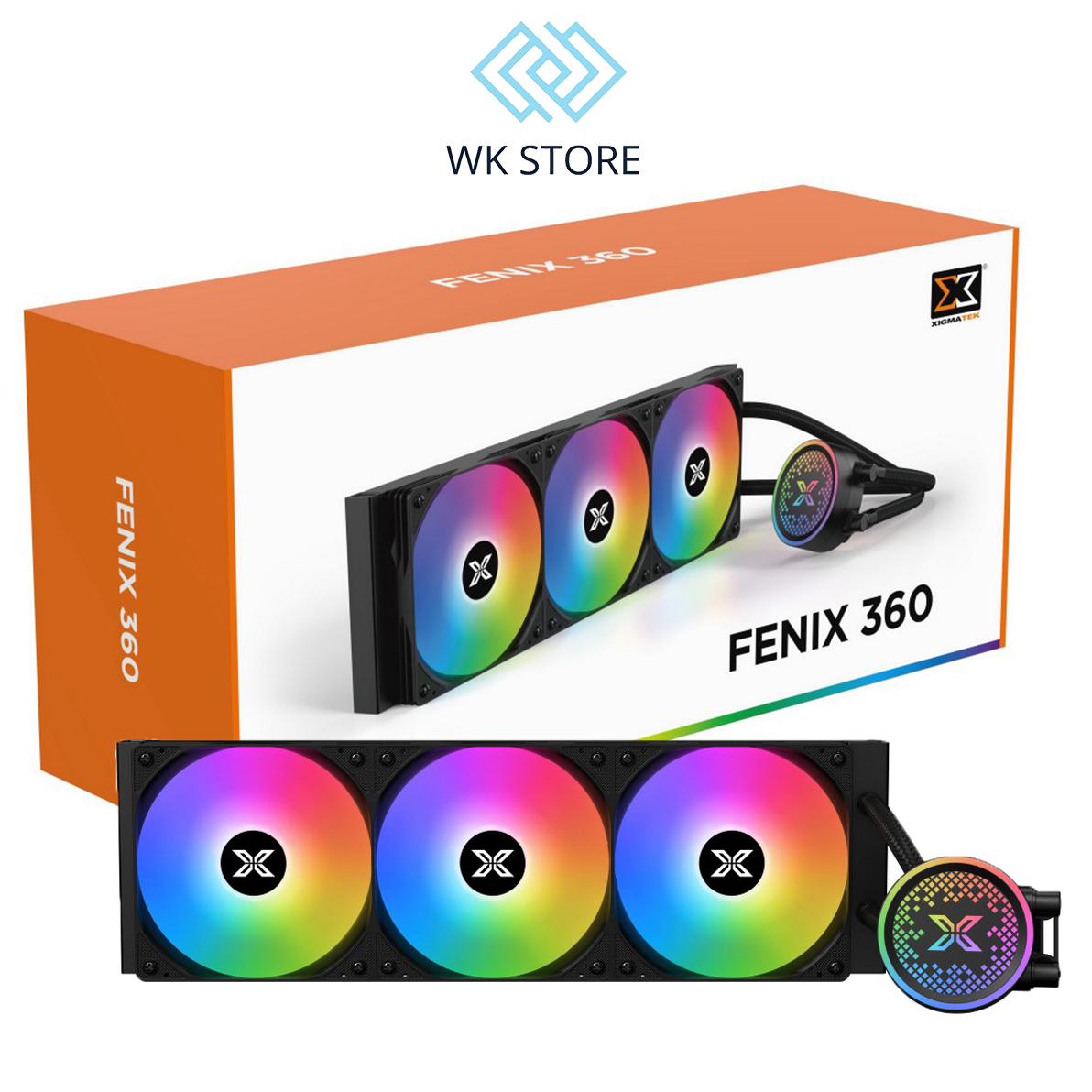 Tản nhiệt nước AIO CPU XIGMATEK FENIX 360