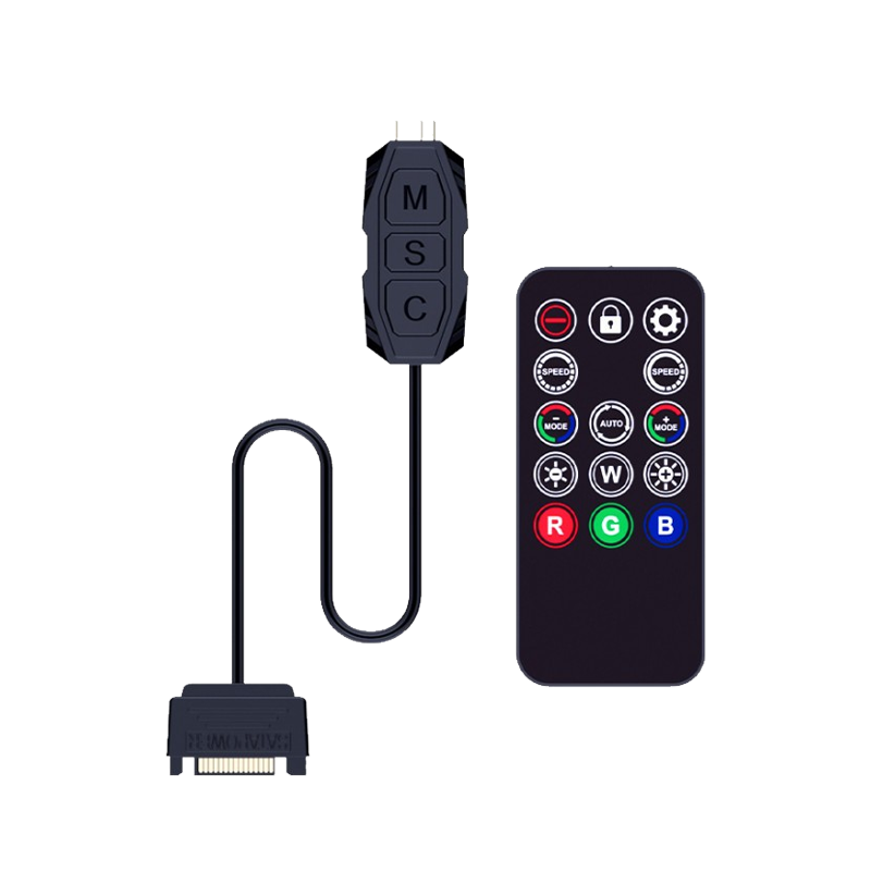 Bộ Hub và Remote ARGB MAGIC F-120