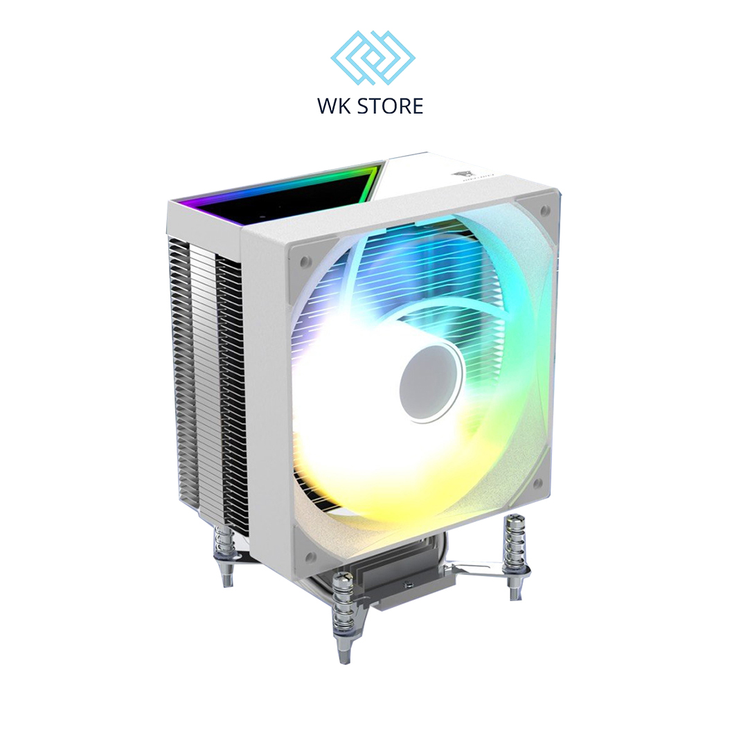 Tản Nhiệt Khí CPU Jungle Leopard KF-400 RGB Black / White