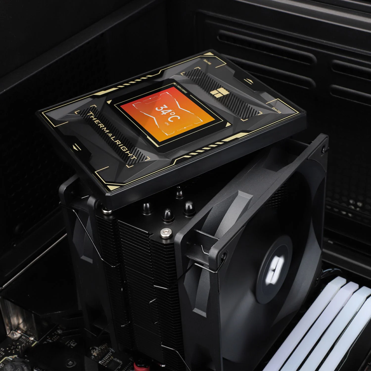 TẢN NHIỆT KHÍ THERMALRIGHT BURST ASSASSIN 120 VISION BLACK