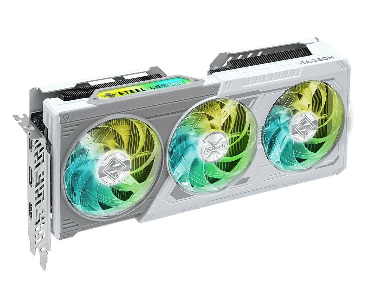VGA AsRock Radeon™ RX 9060 XT Steel Legend 16GB OC