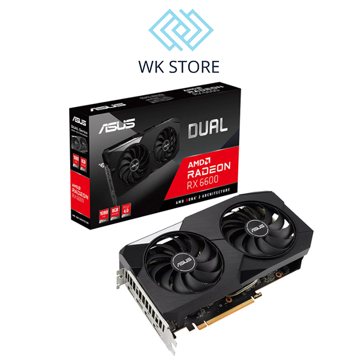 CARD MÀN HÌNH VGA ASUS DUAL RADEON RX 6600 V2 8GB