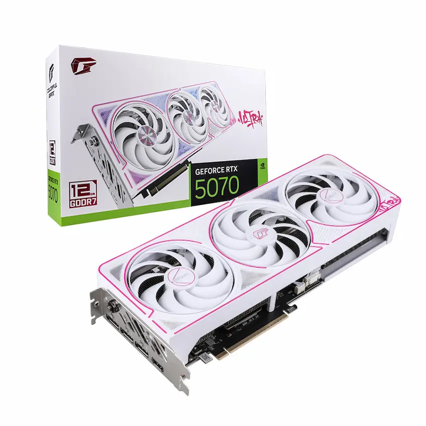 VGA Colorful iGame GeForce RTX 5070 Ultra W OC 12GB