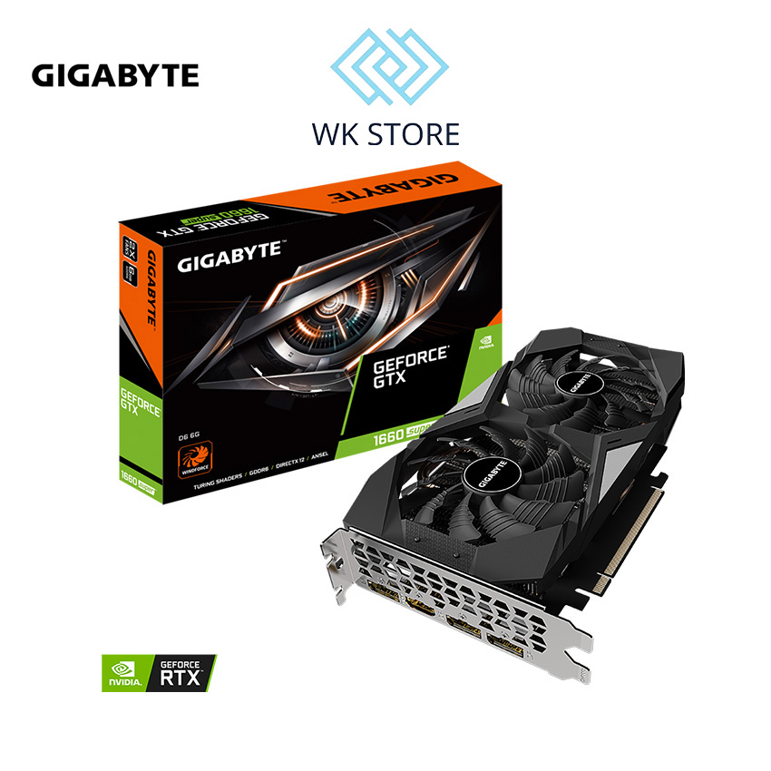 CARD MÀN HÌNH VGA GIGABYTE GTX 1660 SUPER D6-6GD