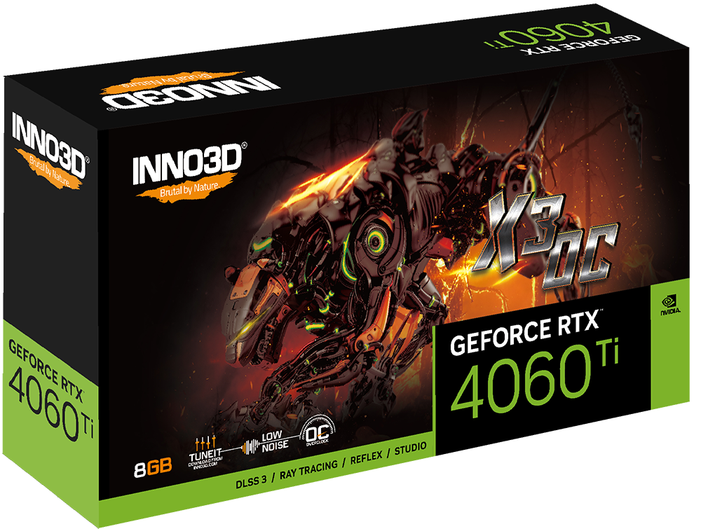 VGA INNO3D RTX 4060 Ti 8GB X3 OC