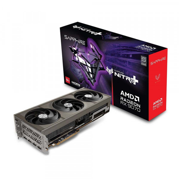 VGA Sapphire Nitro+ Radeon RX 9070 Gaming OC 16GB