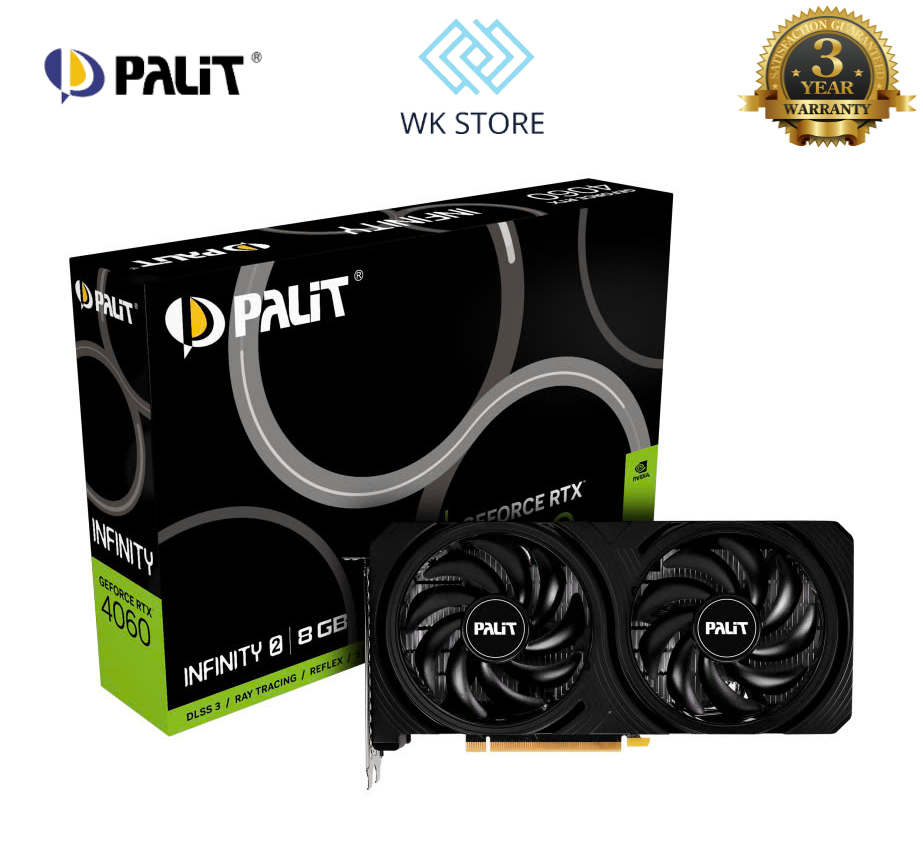 VGA Palit GeForce RTX 4060 8GB GDDR6 Infinity 2