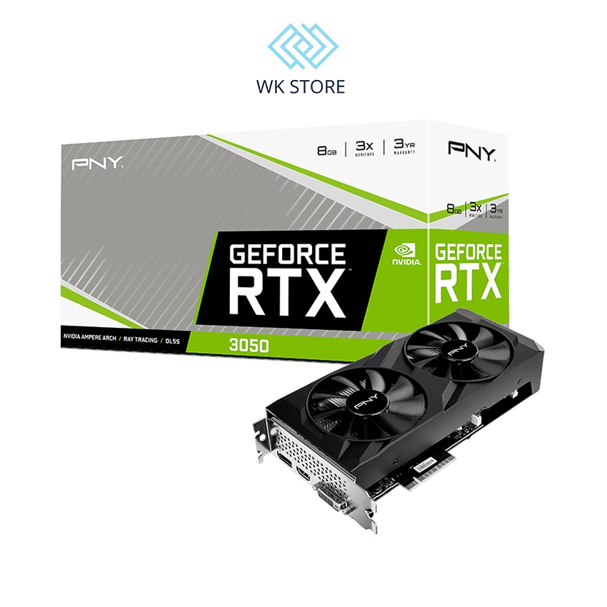 VGA PNY GeForce RTX 3050 6GB VERTO