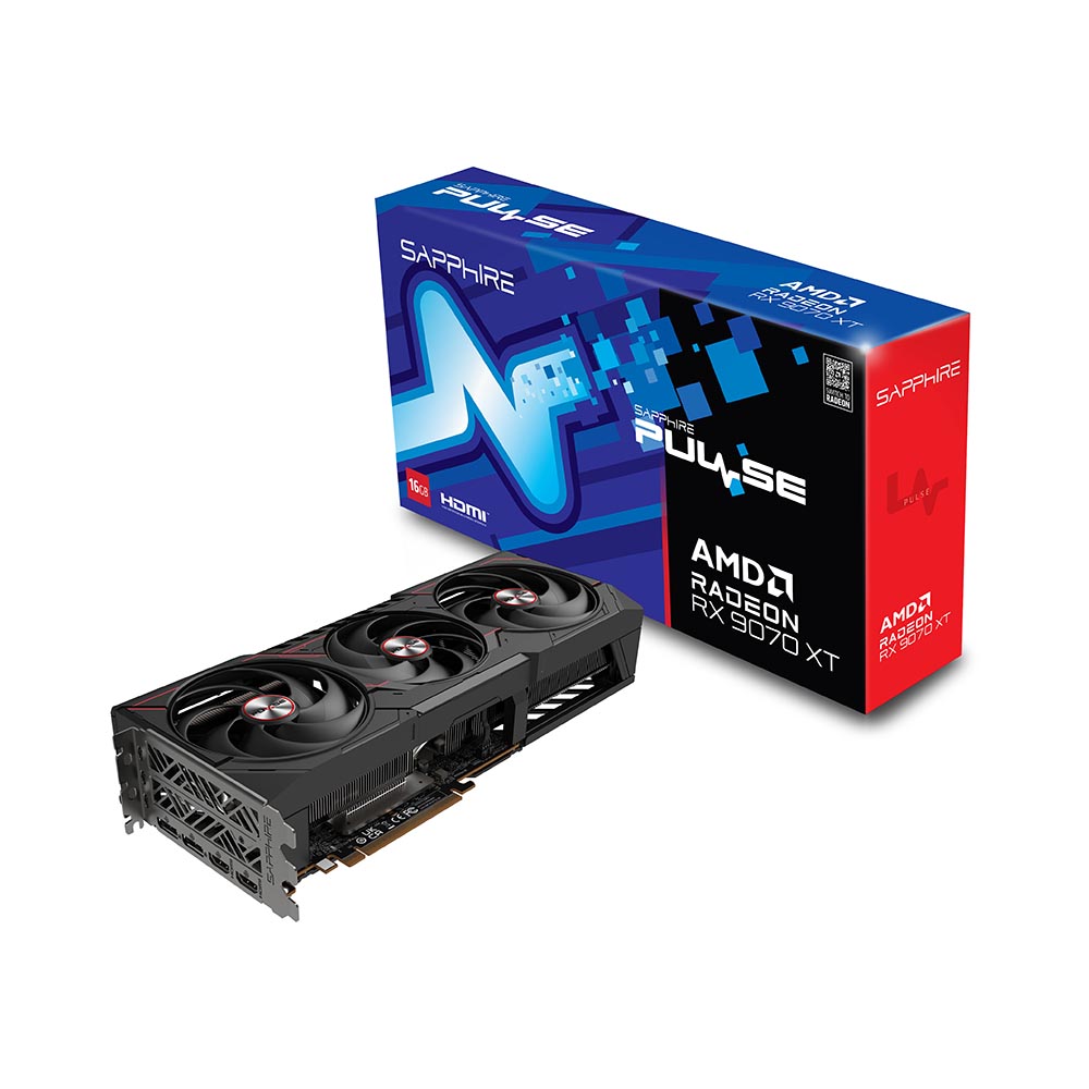 VGA SAPPHIRE PULSE Radeon RX 9070 XT 16GB GDDR6