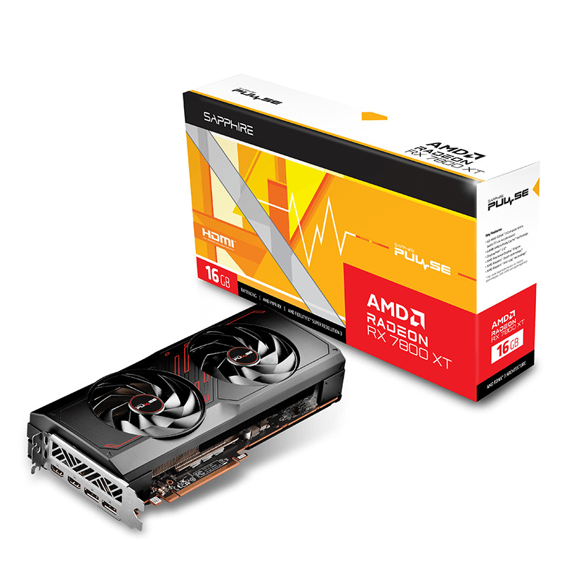 VGA SAPPHIRE PULSE AMD Radeon™ RX 7800 XT 16GB