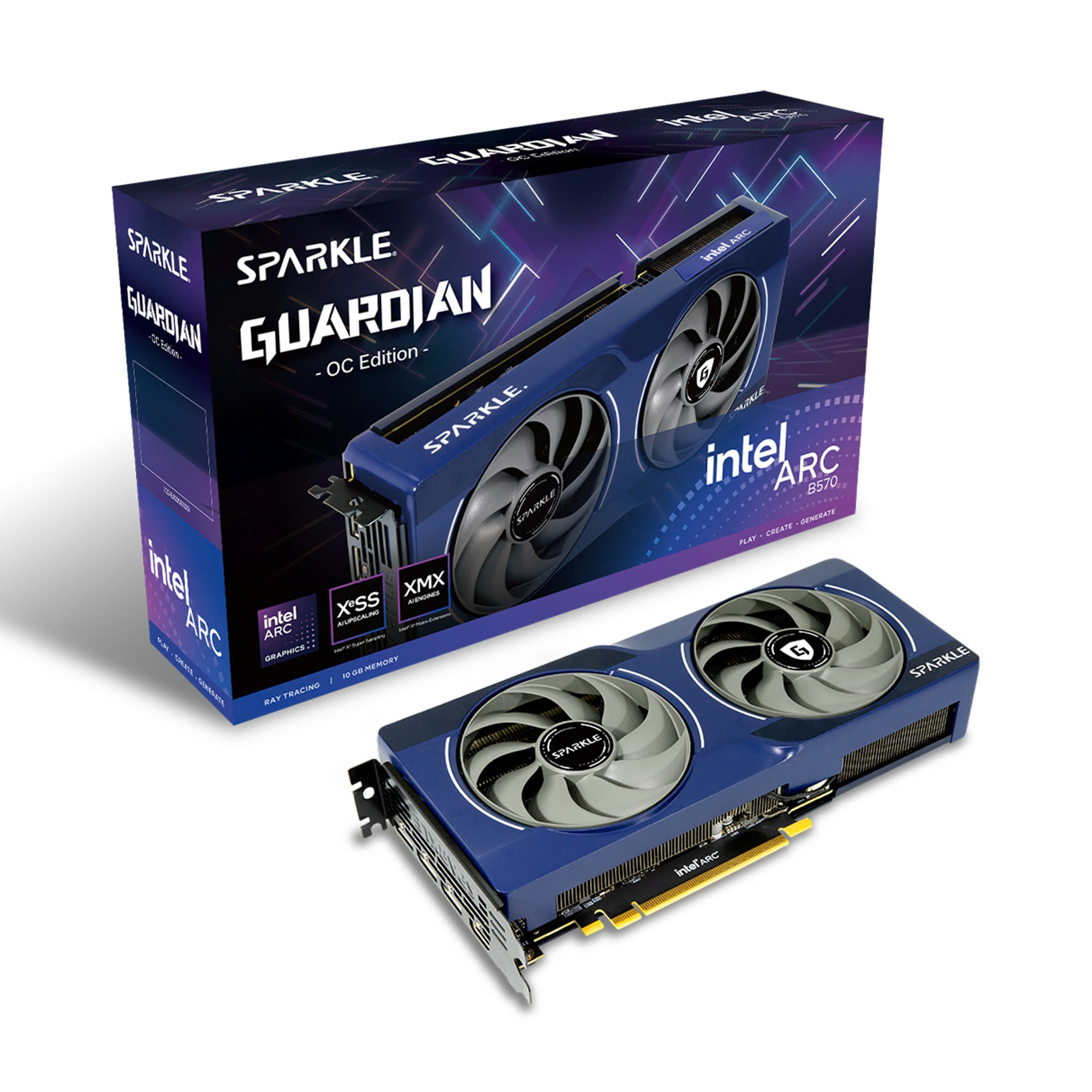VGA Sparkle B570 Guardian OC | 10GB GDDR6
