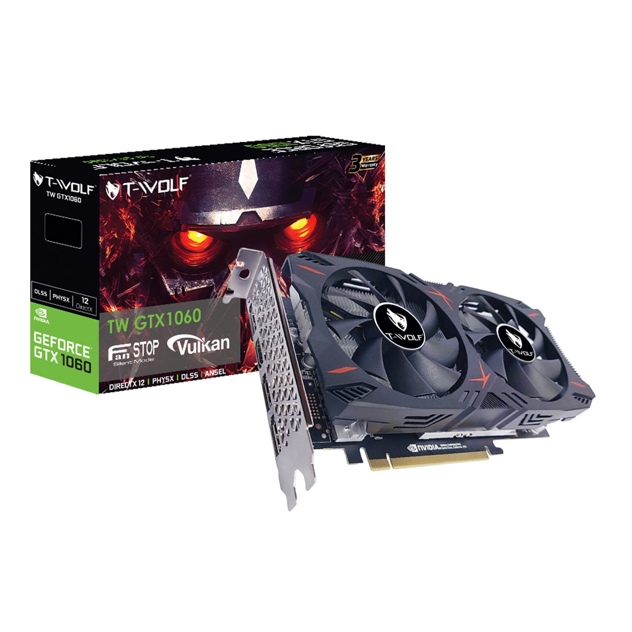 VGA T-Wolf GTX 1060 3GB GDDR5