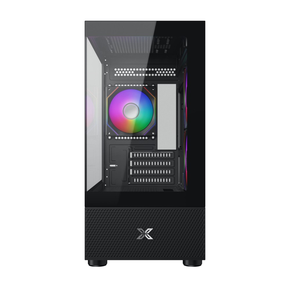 Vỏ Case Xigmatek ALPHARD M 3GF | M-ATX | Trắng / Đen