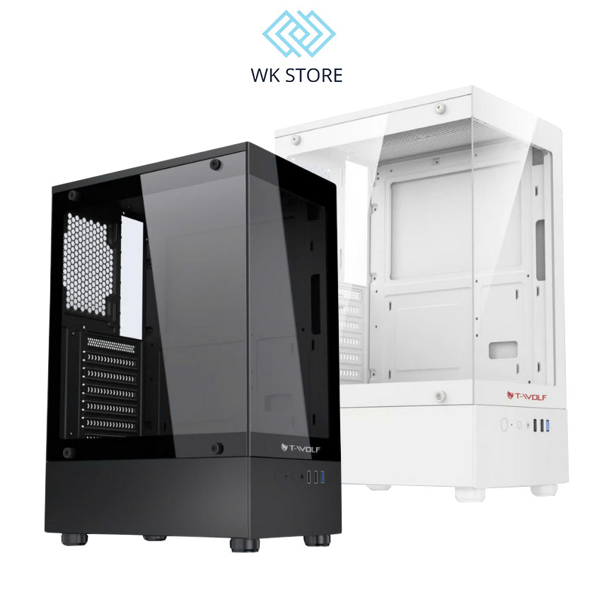 VỎ CASE GAMING T-WOLF SEA VIEW CG300 | ATX | No Fan