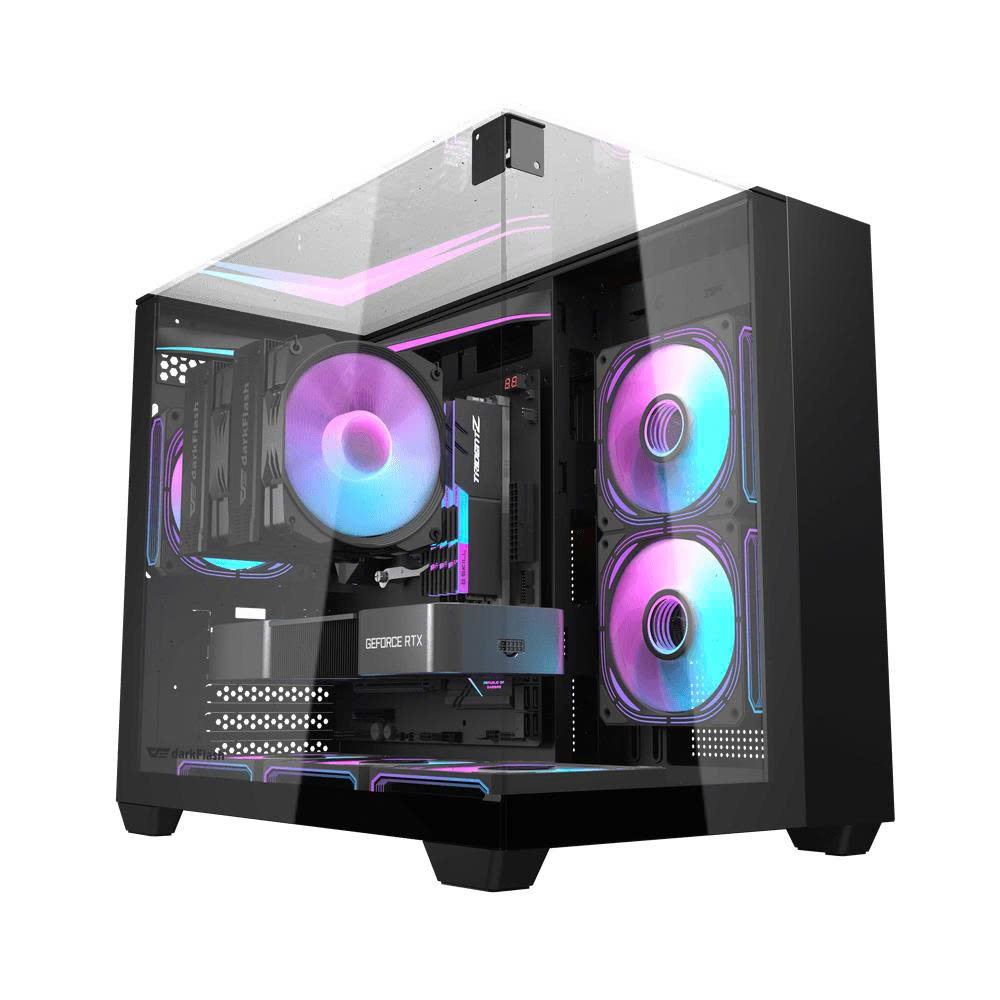 Vỏ Case Darkflash TH285M (Full M-ATX) Black