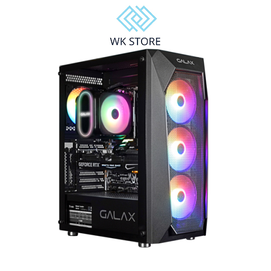 VỎ CASE MÁY TÍNH GALAX REVOLUTION-05 KÈM 4 FAN RGB