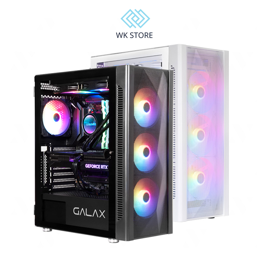 VỎ CASE MÁY TÍNH GALAX REVOLUTION 06 Black/White ATX