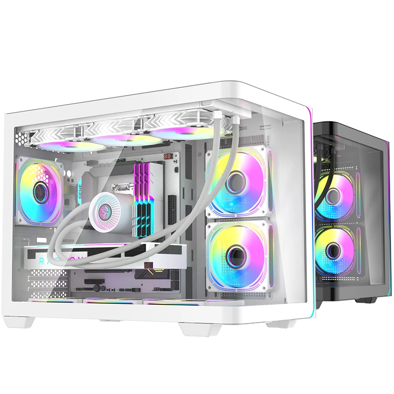 VỎ CASE MÁY TÍNH DARKFLASH L285M | Full M-ATX | No Fan