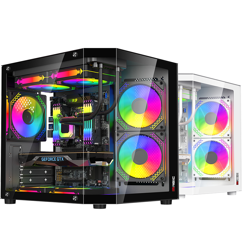VỎ CASE MAGIC CUBI-M ELITE | M-ATX | NO FAN