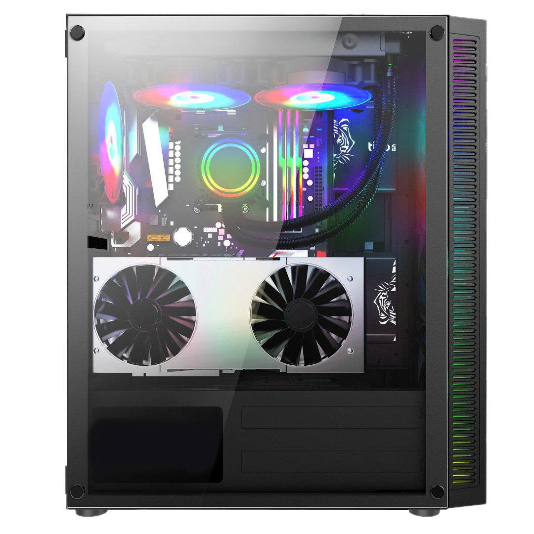 Vỏ Case Magic Luxury I E-ATX | Full Tower, Kèm 4 Fan Led Auto
