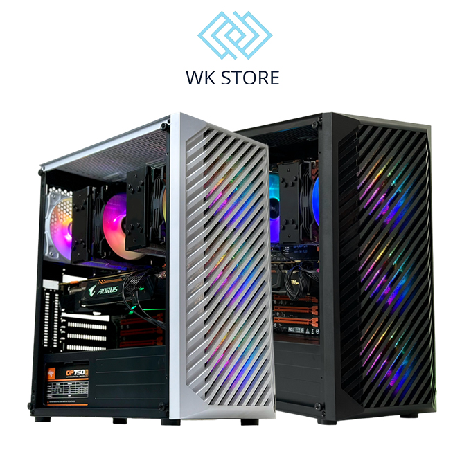 VỎ CASE MÁY TÍNH MAGIC LUXURY (ATX, M-ATX 4 Fan Led)