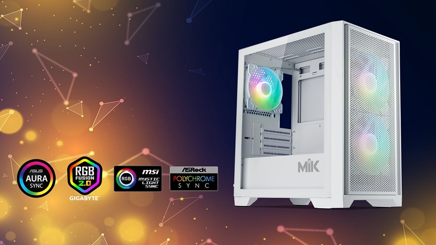 Vỏ Case MIK MORAX 3FA (Black/ White)