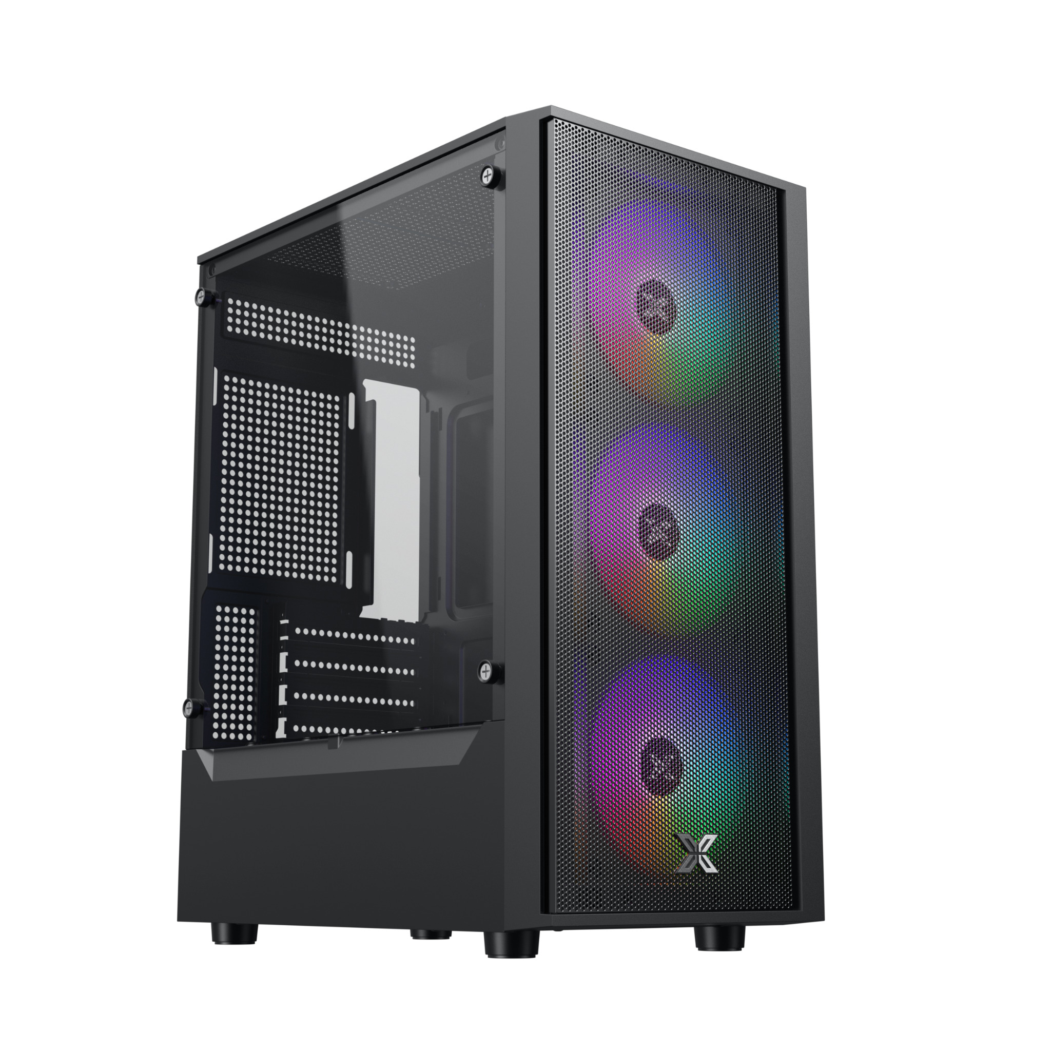 Vỏ Case Xigmatek MYX Air 3F | M-ATX, Kèm 3 Fan