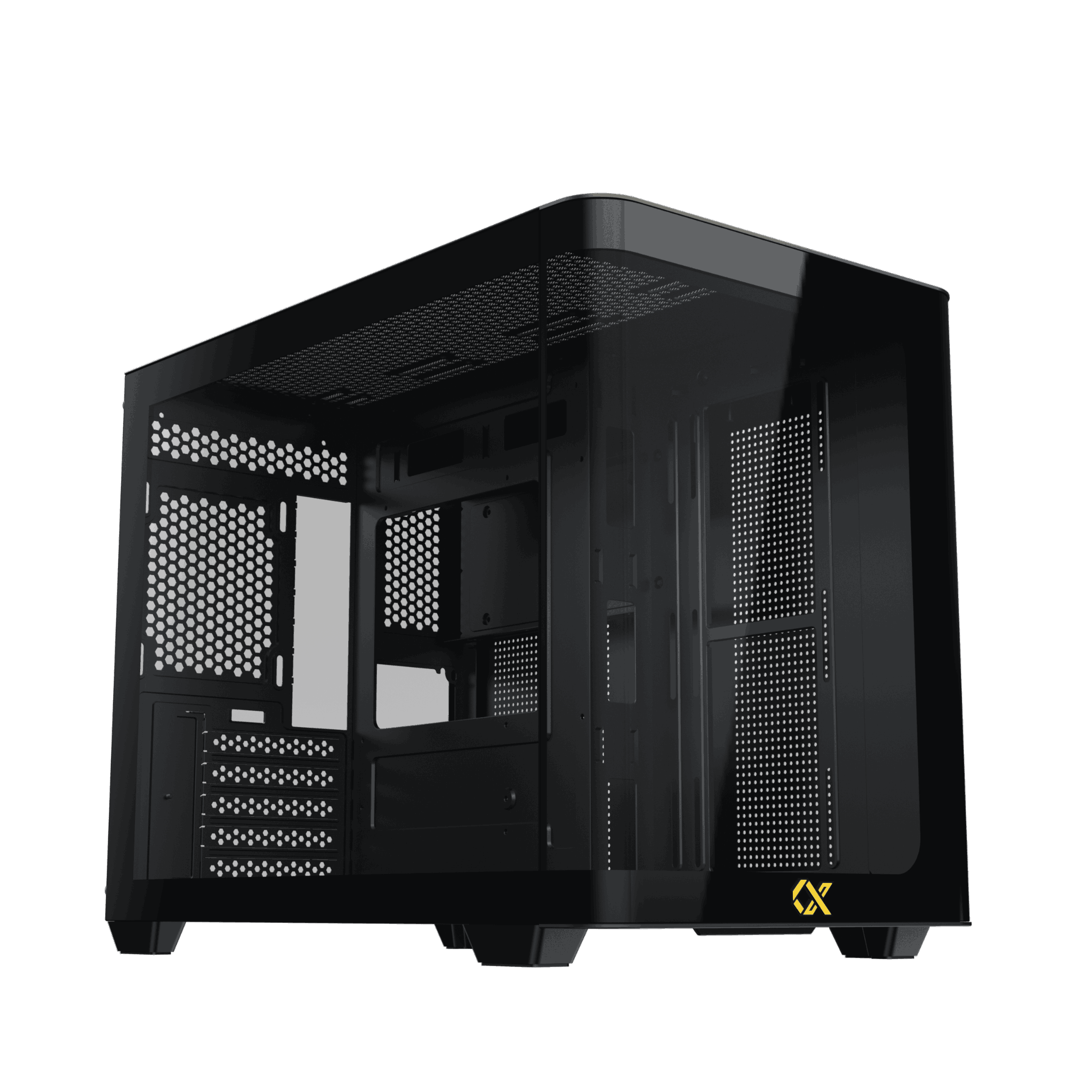 Vỏ case XIGMATEK ALPHA - PANO M | Micro-ATX | Đen / Trắng