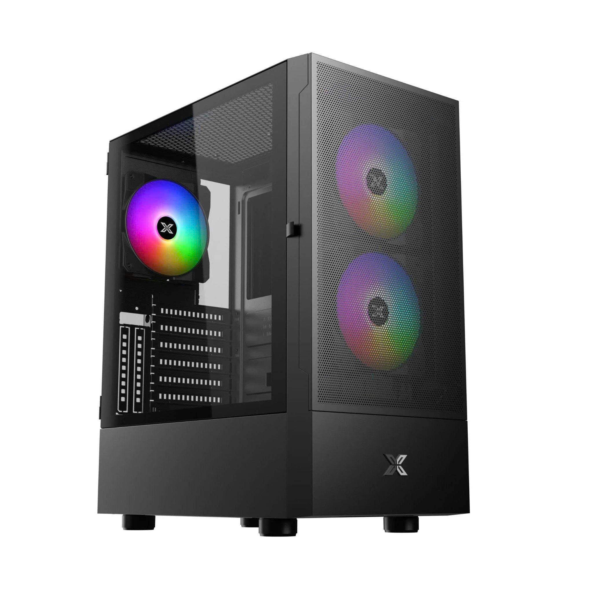 Vỏ Case XIGMATEK SKY III 3F | ATX, Kèm 3 Fan Auto Led