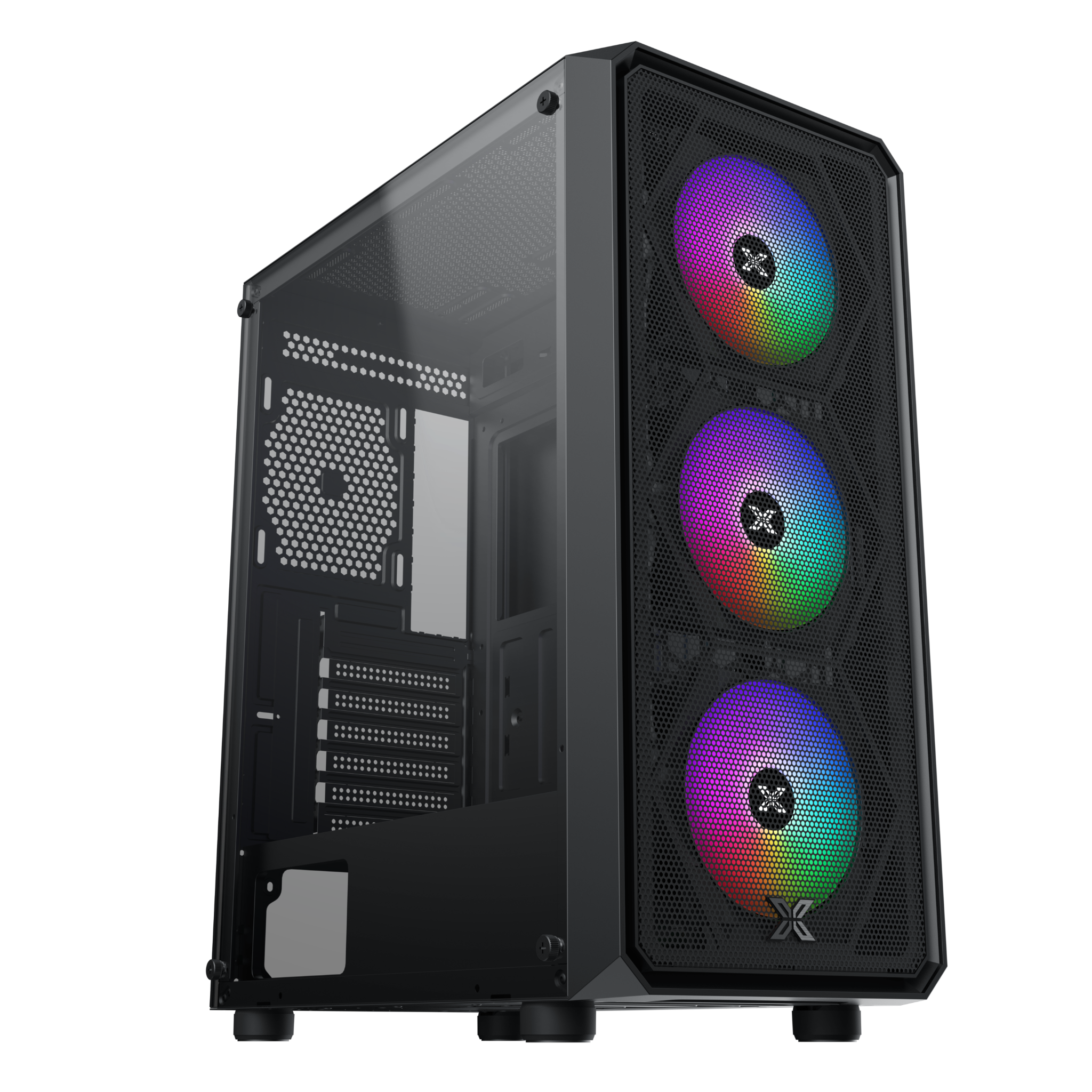 Vỏ Case Xigmatek Duo X 3F | E-ATX Kèm 3 Fan